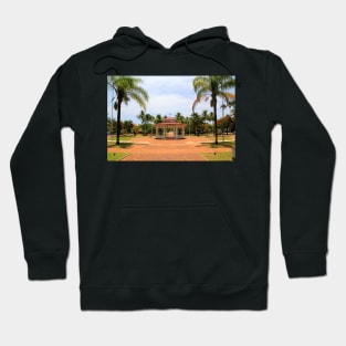 Coconut Palm Square, Noumea Hoodie